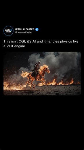 Learn AI Faster | Artificial Intelligence on Instagram: "AI video has entered a new era with Luma Ray3. This model doesn’t just generate visuals, it simulates physics with stunning realism. • Explosions expand with force. • Dust bursts scatter naturally. • Fluids surge with weight and motion holds together. The result is high-fidelity video that feels visceral, powerful, and raw. For filmmakers, VFX artists, and creators, Ray3 represents more than AI video—it’s cinematic realism redefined. (Sour