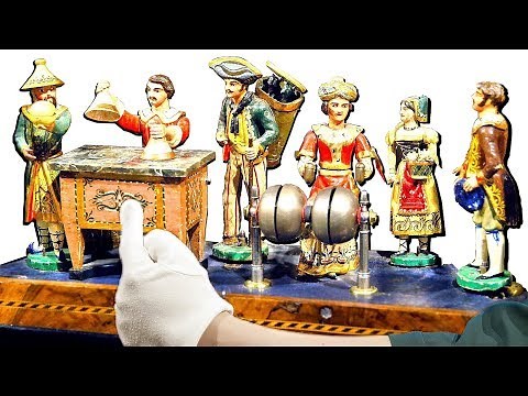 200 Year Old Automata Organ Performs a Magic Trick!