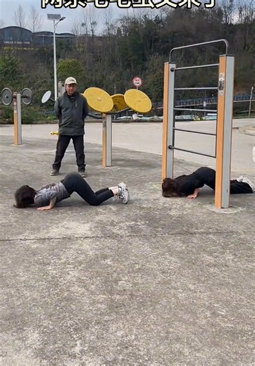 Caterpillar Girls Workout Challenge