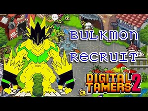 Digimon Tamer 2 Bulkmon recruit |gniTgogo