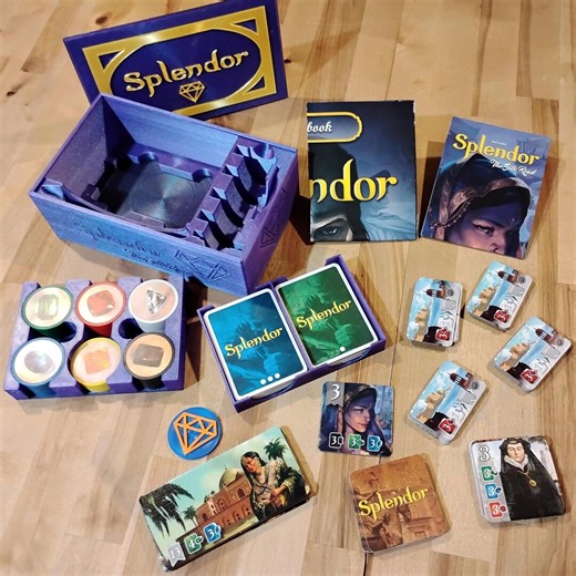 Splendor With Silk Road Expansion Storage Box - Etsy