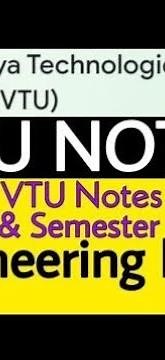 VTU Engineering Notes || How To Download Engineering Notes || VTU UPDATES || VTU UPDATES TODAY 2024
