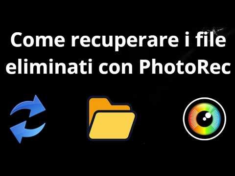 How to recover deleted files with PhotoRec - Complete guide