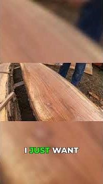 Watch This Oak Slab Transform With Just Water