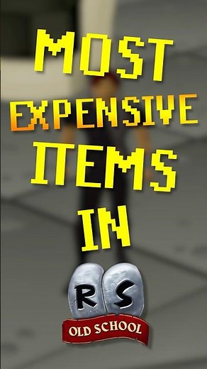 What Are The Most EXPENSIVE Items In OSRS?! 🤯⚔️🍃 #oldschoolrunescape #osrs #gaming