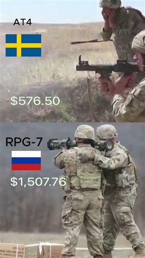 Price of Anti-Tank Power: AT4 vs. RPG-7. 💥