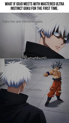 Gojo Meets Ultra Instinct Goku | Power, Perception & The Clash of Limitless Minds #gojo #goku #jjk