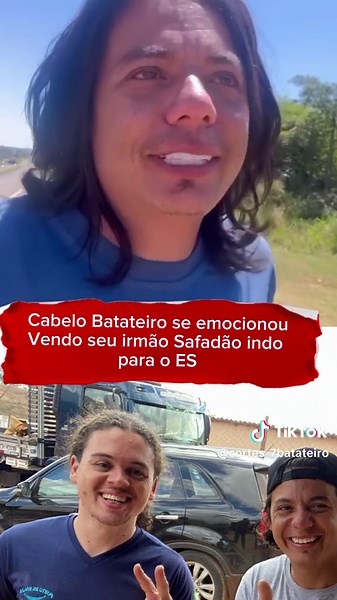 Cabelo Batateiro se emocionou #viralizarnotiktok #caminhoaqualificado #cabelobatateiro🥔