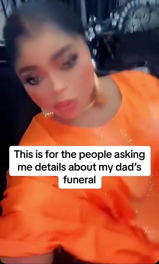 Bobrisky's Dad's Funeral Details Revealed