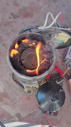 AC compressor 🔥 Electric science trick | Electric science trick