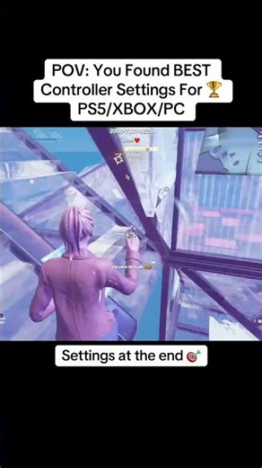 BEST Settings To EDIT Fast on Controller! 🎮 Sensitivity Guide for PC & Console (Fortnite PS5)