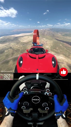 1415 HP Hennessey Venom GT 🔥 MOZA R9 #shorts #gameplay