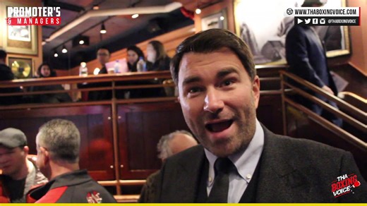 Eddie Hearn - America is full of drug cheats & Nes deserved water splash