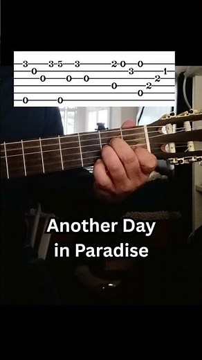 Another Day in Paradise Guitar Lesson