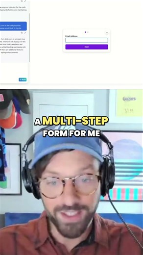 Build Forms Instantly: AI Magic Creates Multi-Step Forms! #shorts