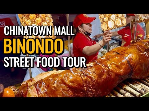 Philippines Street Food in Binondo, Manila 🇵🇭 | Lucky Chinatown Mall Food Tour 2026!