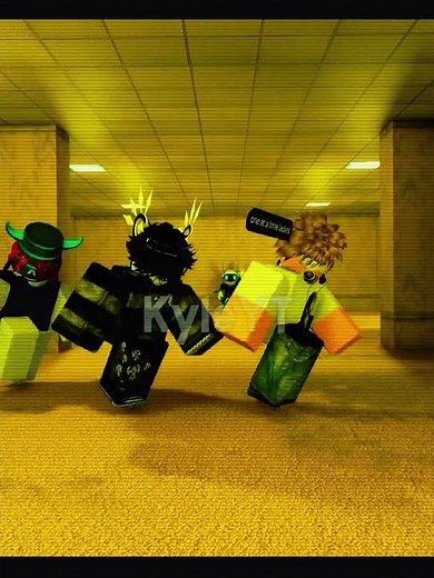 Backrooms Jumpstyle | FALL FROM THE SKY #roblox #edit #forsaken