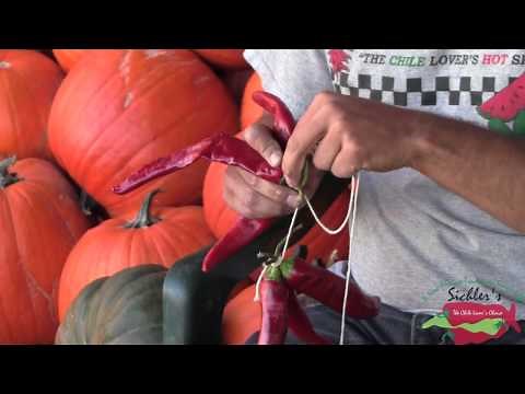Sichler Farms: How To Make A Chile Ristra