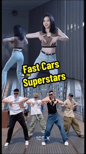 Fast Cars and Superstars Dance Remix | ILUMA.X | Green Neon DJ Fast Car
