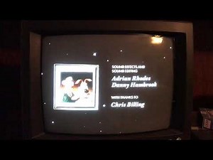 Closing to Wallace and Gromit:A Grand Day Out 1995 VHS