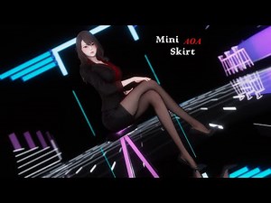 绝色扮演【MMD】AOA- Miniskirt - 真绮 MAKI