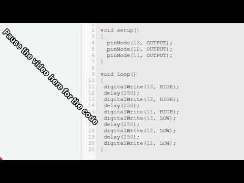 Simple LED Blinking Circuit with Arduino UNO