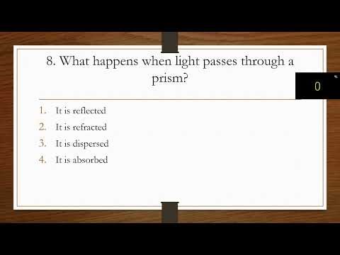Class 5 chapter 7// Properties and Behavior of Light// STBB// mcqs