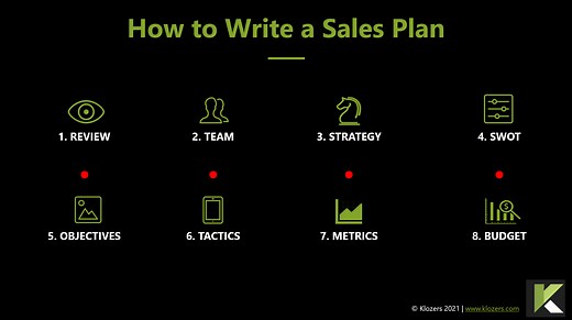 How to Write a Sales Plan in 8 Easy Steps (with FREE Template) - Klozers