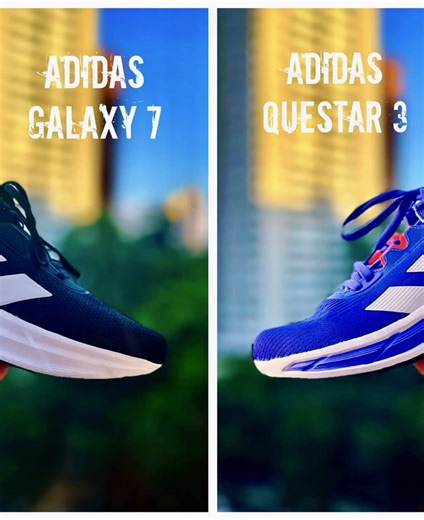 REVIEW ESPECIAL: ADIDAS GALAXY 7 VS. ADIDAS QUESTAR 3 #corrida #tênis #teste #avaliação #review #run #corridaderua #comparativo #duelo #melhor #lançamento #treinosdiários #adidas #cloudfoam #cloudfoamplus #galaxy7 #questar3