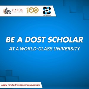 READY TO BECOME A DOST SCHOLAR? 🤩 Future engineers and tech innovators, this is your chance! With Mapúa’s CHED Centers of Excellence and PACUCOA-accredited college programs in Engineering and IT, you can qualify for the DOST-SEI Scholarship—giving you the opportunity to study at one of the world’s best schools while building the future you deserve. Don’t miss out! Apply to Mapúa today! 🚀 📌 Want to learn more? Inquire now! https://bit.ly/inquiry-form-mapua-college 📌 Ready to apply? Go to admi