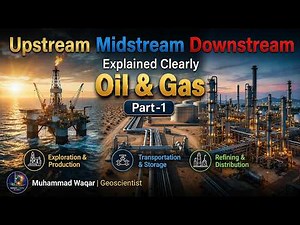 Upstream, Midstream & Downstream Oil & Gas Explained | Exploration & Transportation (Part 1)