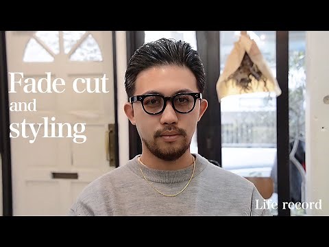 【ヘアスタイリング】憧れのオールバックスタイルの作り方をお見せします!! スタイリングのやり方は意外とハードルが低いんですよ。