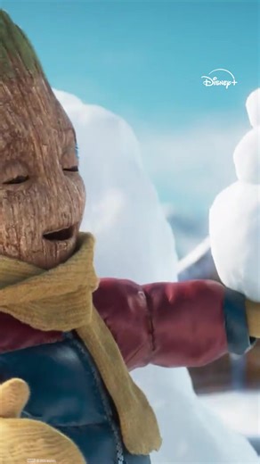 Groot 🤝 l'hiver | Marvel