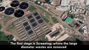 How the Kaliti WWTP works
