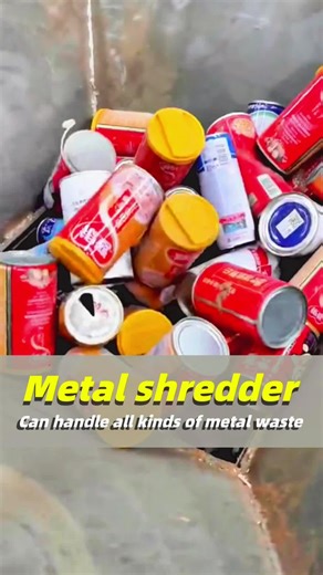 Effortless Can Destruction with Metal Shredder