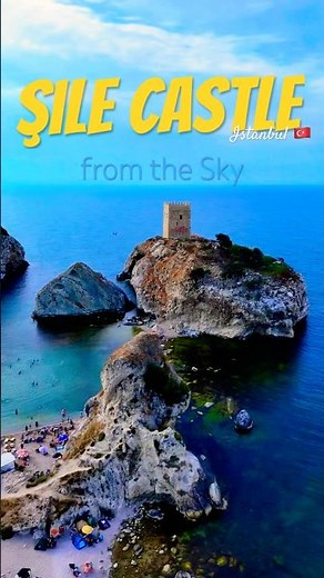 Şile Castle, Turkey 🇹🇷| 4K Aerial View #şilecastle #turkey #istanbul #drone #castle #nature