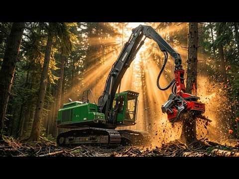 John Deere 959MH The Logging Giant That's Cutting Through Canada's Wildest Forests