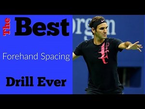The Best Tennis Forehand Spacing Drill Ever