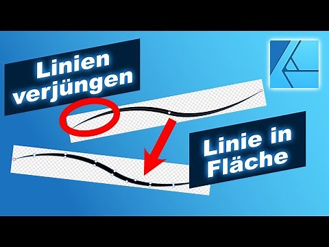 Converting lines to shapes: Affinity Designer Tutorial
