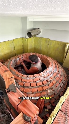 Construction d'un magnifique four à pizza pour 2000€ #chantier #artisan #travaux #construction #bricolage