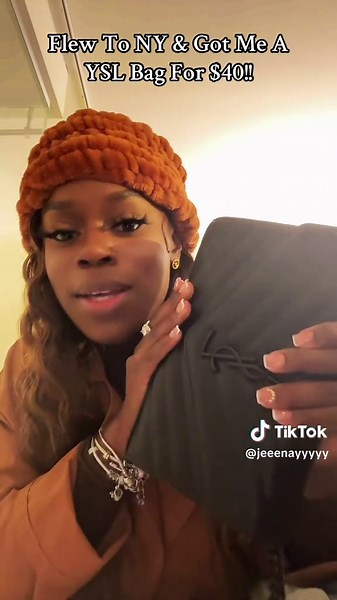 Experience Canal Street: YSL Bag for $40