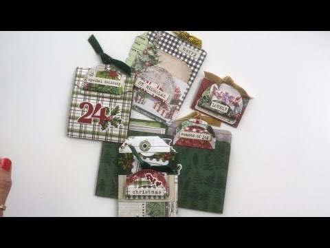 File Folder Removable Clip Tabs Tutorial w/ a Few Fun Small Gift Projects!