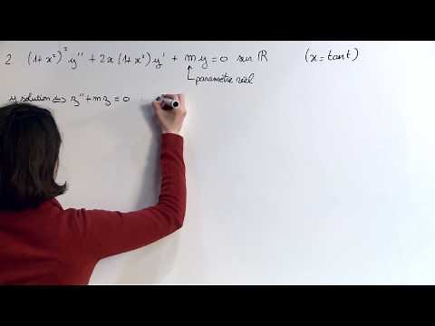 Exercice 10 (Equations différentielles) [07000]