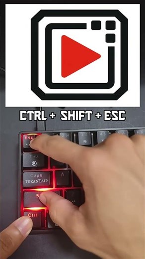Task Manager in 1 Second ⌨️ #windowstips #keyboard #windows