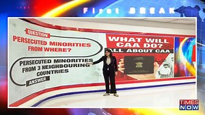 India: Govt notifies #CAA rules. What is CAA? Here's all you need to know: -It grants Indian citizenship to persecuted minorities from 3 neighbouring countries. -Persecuted minorities from Pakistan, Afghanistan, and Bangladesh will be granted citizenship. -Minority communities include Hindus, Sikhs, Buddhists, Jains, Parsis, and Christians. Swatij takes us through more details #CitizenshipAmendmentAct #TimesNow #TimesNowNews #News | TIMES NOW | Facebook