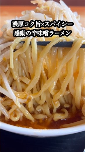愛荘町で発見！中毒性MAXの旨辛味噌ラーメン🍜旨辛好きにはたまらない一杯！豆板醤と甜麺醤の黄金比スープがやみつきになる#滋賀グルメ #滋賀ラーメン #辛味噌ラーメン#麺屋松龍 #ラーメン部