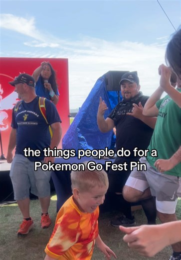 Who's Dad is This? Pokémon GO Fest Pin Fun