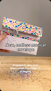 New! Musical glitter envelopes loop nonstop, even closed. Safe to prepare and give. We have 2 versions today and more coming of course. | Joker Greeting