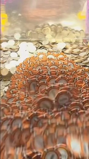 😱Hidden TREASURE Inside a HUGE Coin Pusher TOWER… #coinpusher