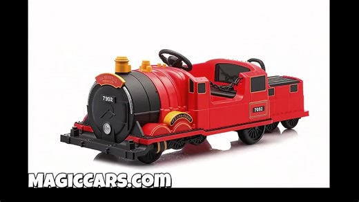 Remote control toy train. Christmas Toy Trains Backyard Fun Grandparents favorite! Only Magic Cars makes a 2-seater ride-on train with real smoke, whistle, and remote control.https://www.magiccars.com/products/magic-cars-best-toy-train-ride-on-for-children-w-parental-control-and-working-stack 🎁 Perfect for Christmas, birthdays, and epic backyard adventures. 👧👦 Boys & girls LOVE it. Grandparents do too.